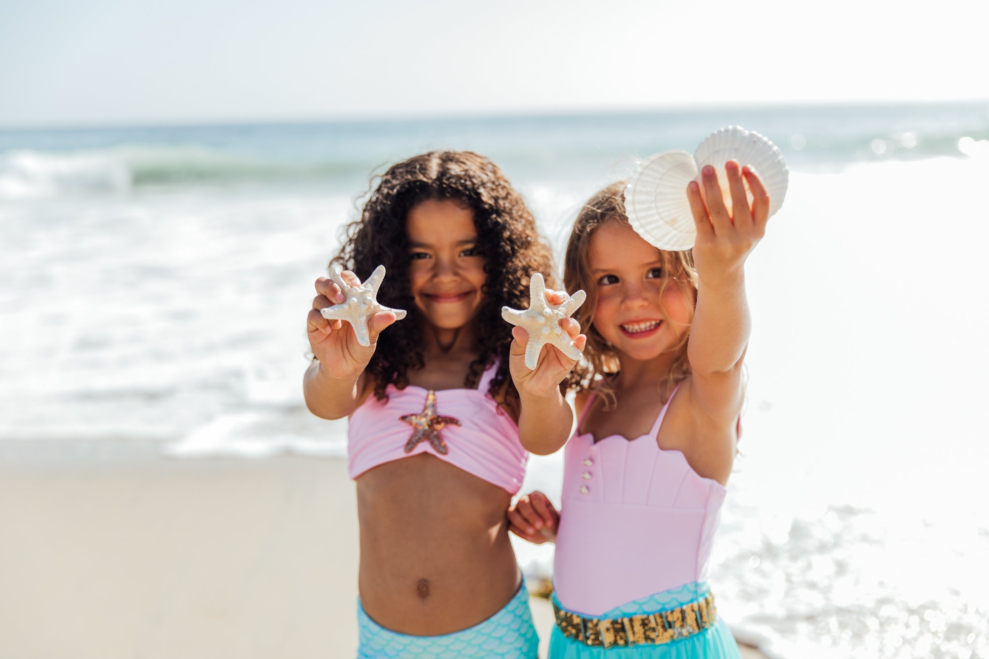 Pop Pink Sea Star Bikini
