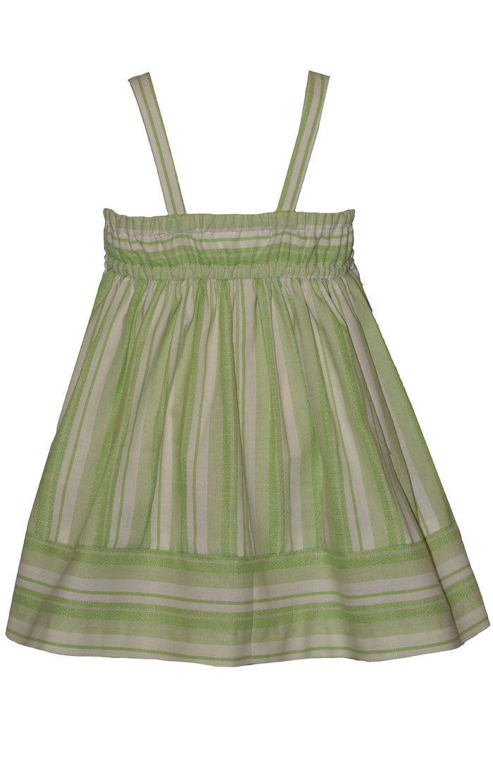 Green Tassel Float Dress