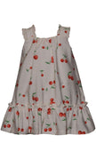 Cherry Dress and Headband Set