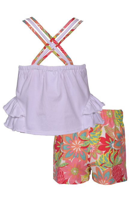 Flamingo Tank and Shorts Set