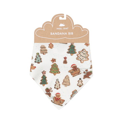 Gingerbread Sleigh Ride Bandana Bib