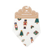 Nutcracker Christmas Cookies Bandana Bib