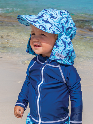 Kids UPF 50+ Flap Sun Hat