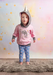 Narwhal Toddler and Kids 3D Hoodie
