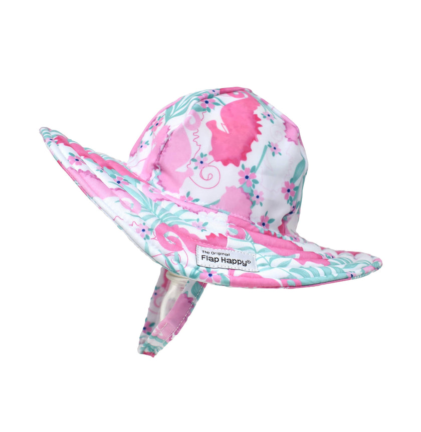 Kids UPF50+ Girls Summer Splash Swim Hat