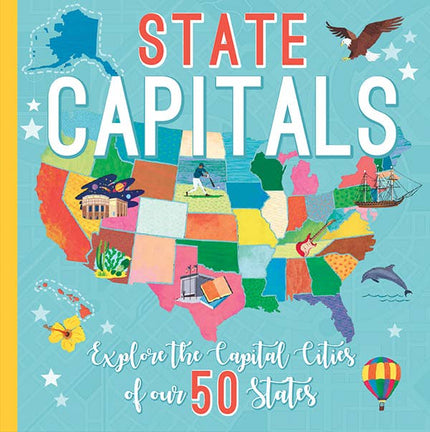State Capitals Hardcover Book