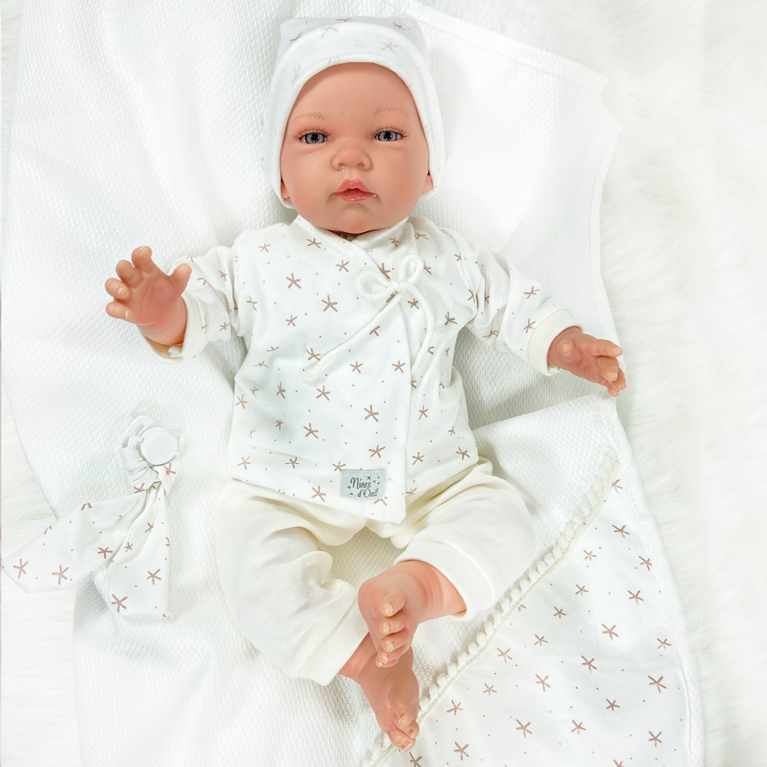 Reborn Celia White Doll