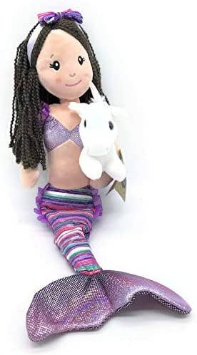 Mermaid w/ Unicorn Doll Stuffed Animal (Pick Your Mermaid)