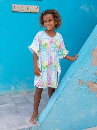 Kids UPF50+ Kaia Beach Swim Cover-up