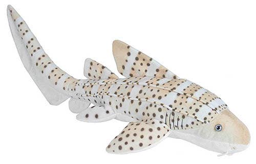 Living Ocean Zebra Shark Stuffed Animal 17