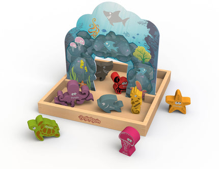 Colors We Sea Story Box Toy