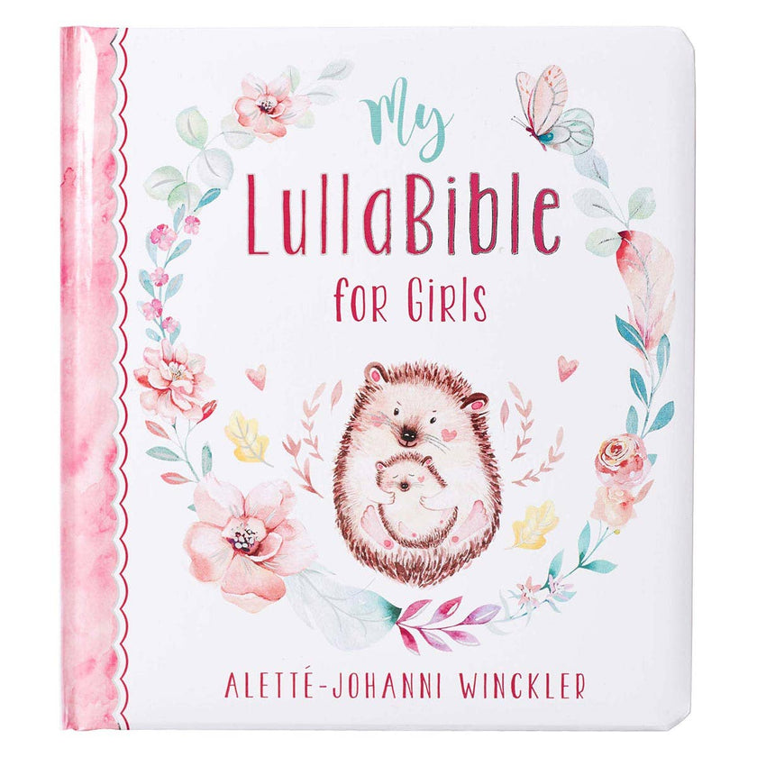 The powerful Scripture and prayers contained in My LullaBible for Girls will touch you deeply. With its beautiful design and meaningful poetry, this is a must have for any family with small children. The charming collection of twenty-four original lullabies in My LullaBible for Girls is perfect for sharing God's love as you and your child cuddle and bond. Your little one will fall asleep peacefully listening to the rhythmic lullabies and the soothing sound of your voice. Each lullaby is accompanied by a pra