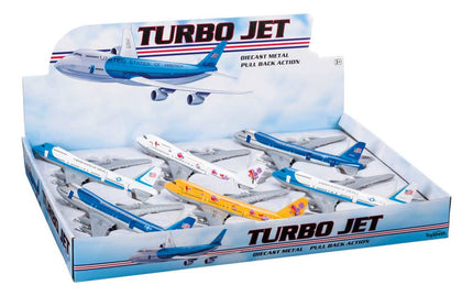 Die Cast Pull Back Turbo Jets