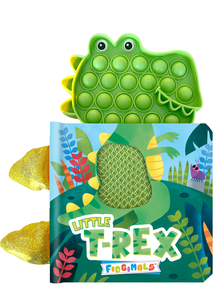 Little T-Rex - Your Sensory Fidget Friend Board Book