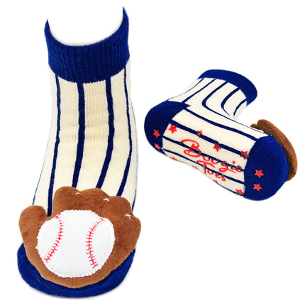 Baseball Rattle Socks