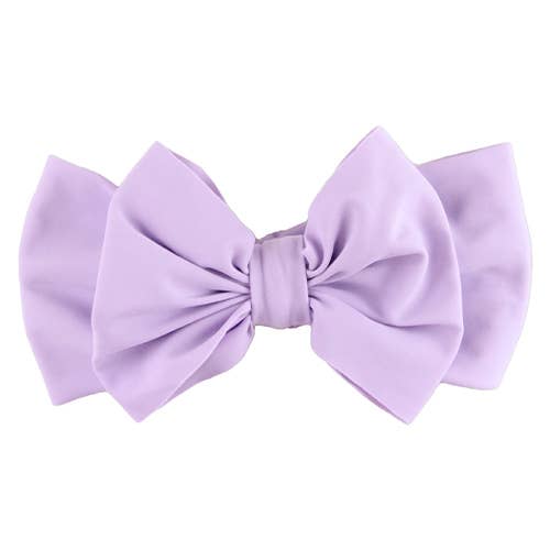 Lavender Swim Bow Headband