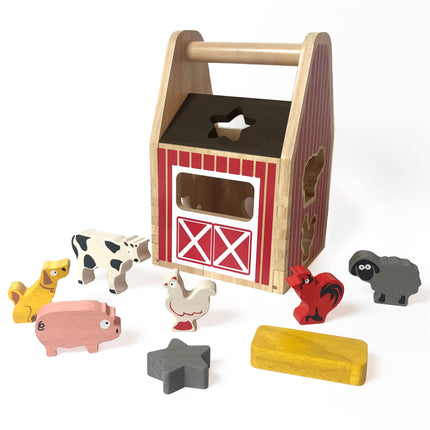Barnyard Shape Sorter Toy