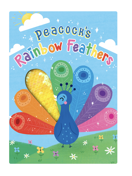 Peacock's Rainbow Feathers Book