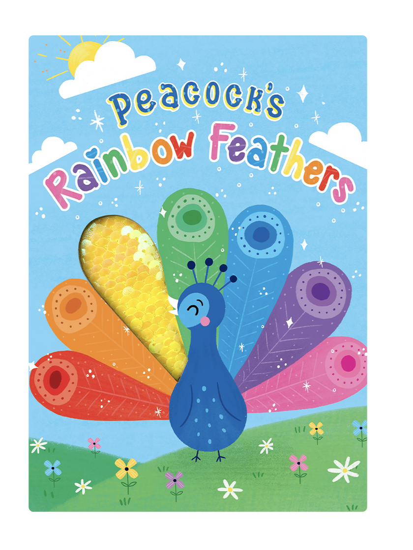 Peacock's Rainbow Feathers Book