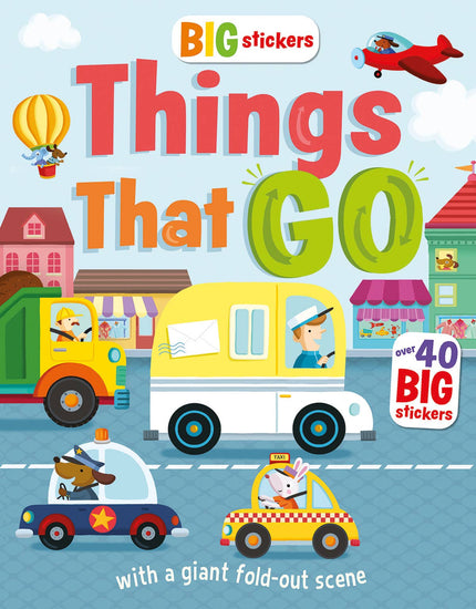 Big Stickers, Things That Go Sticker Book