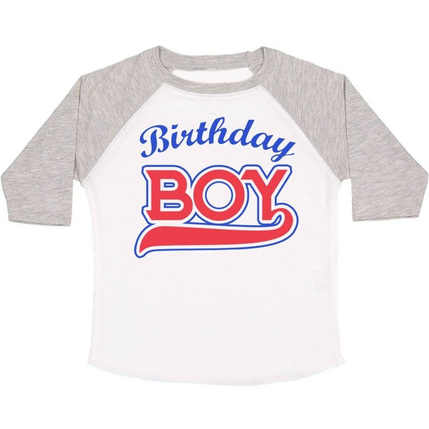 Birthday Boy Baseball Shirt-Boys Birthday Shirt