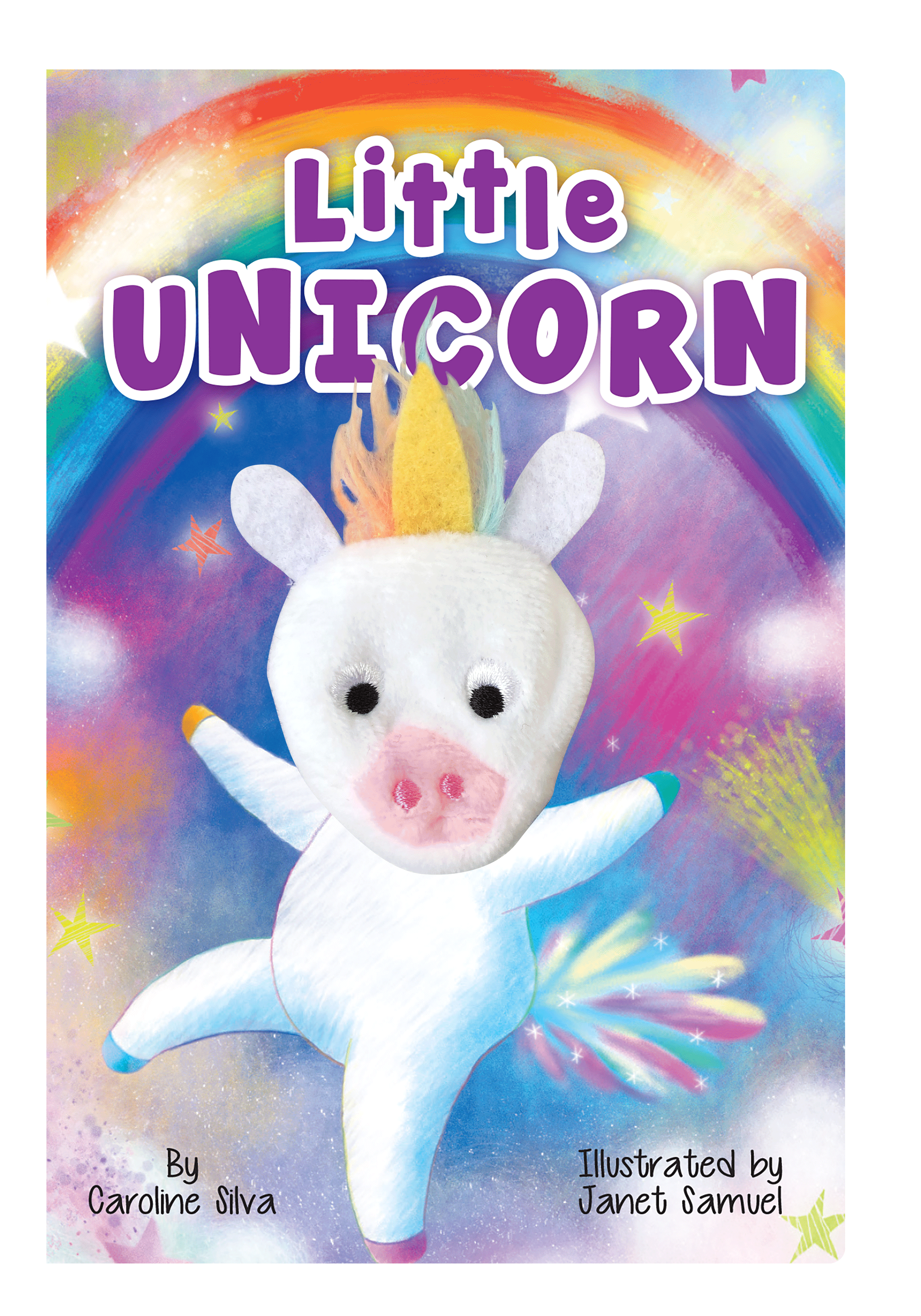 Little Unicorn Finger Puppet Book