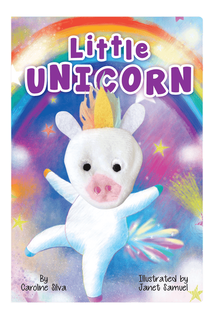 Little Unicorn Finger Puppet Book