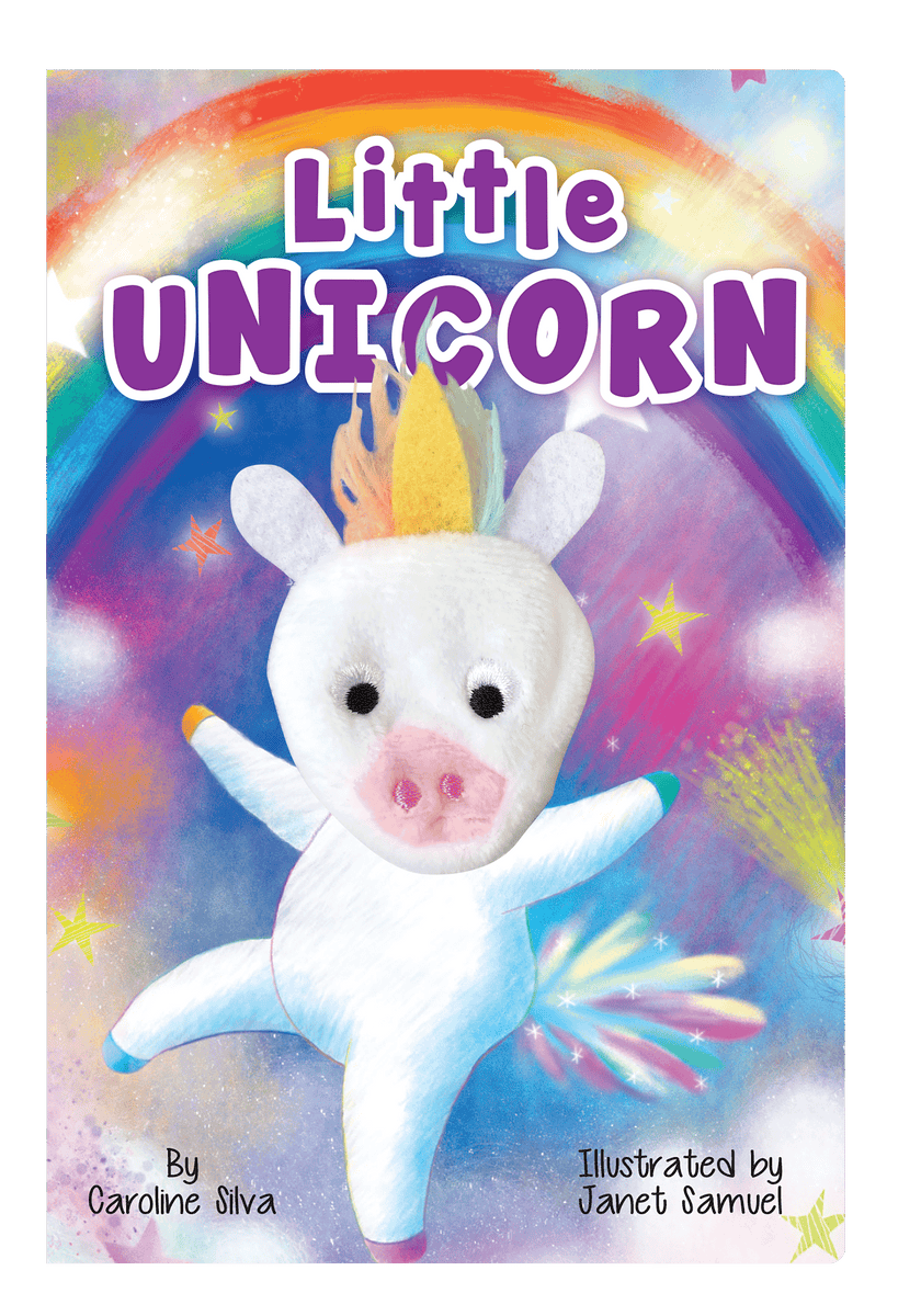 Little Unicorn Finger Puppet Book
