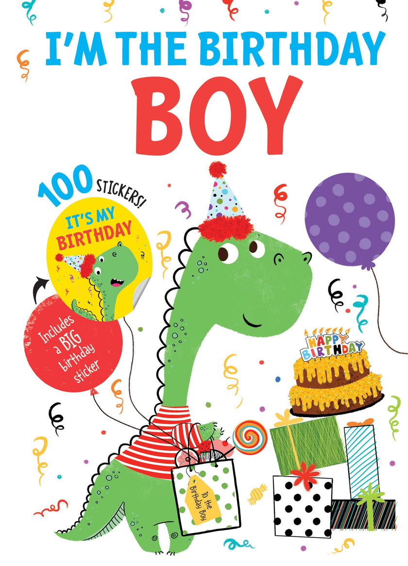 I'm The Birthday Boy Hardcover Book