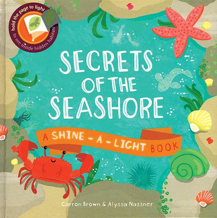 Shine-A-Light, Secrets of the Seashore Hardcover Book