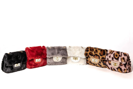 Faux Fur Purse