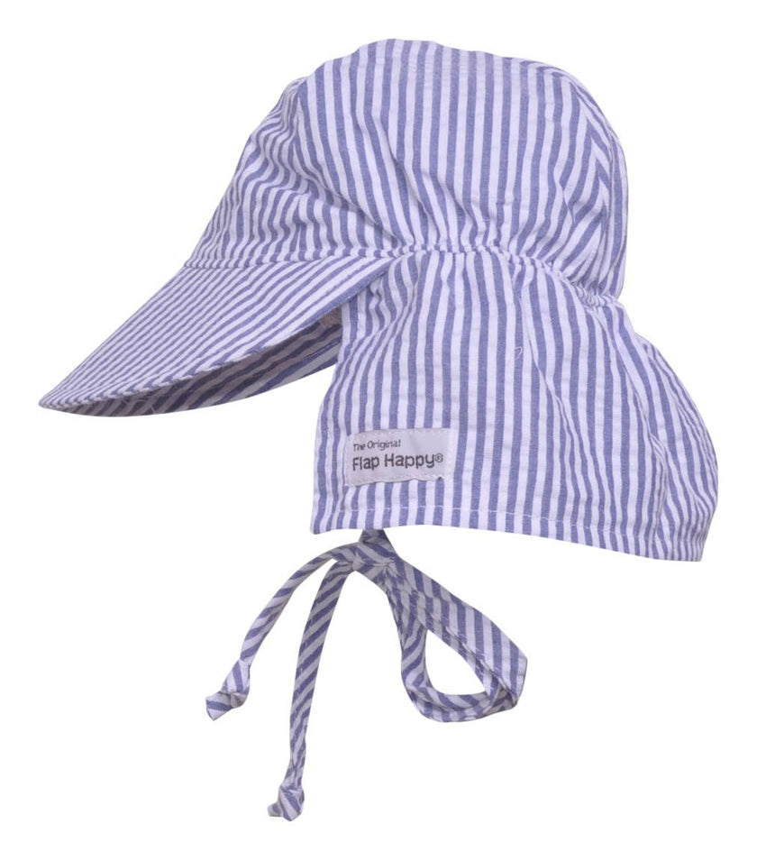 Kids UPF50+ Sun Flap Hat with Ties
