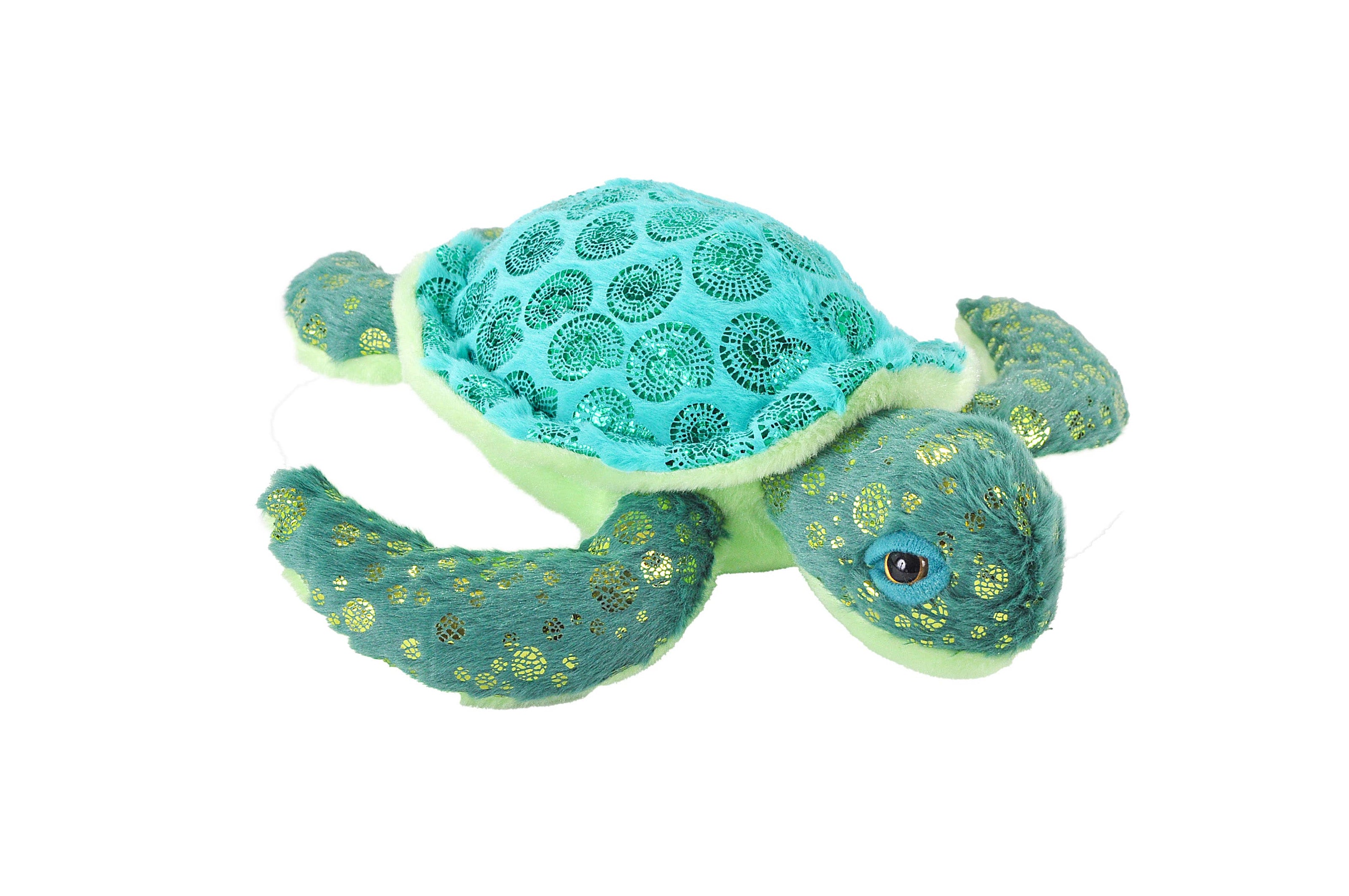 Foilkins Sea Turtle Stuffed Animal 12