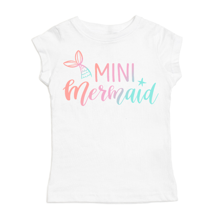 Kids Clothes - Mini Mermaid Shirt: 7/8