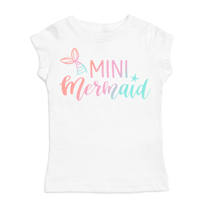 Kids Clothes - Mini Mermaid Shirt: 7/8