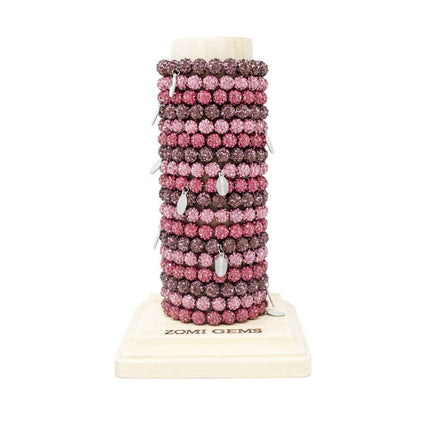 Crystal Bead Bracelet Tower Single- Assorted