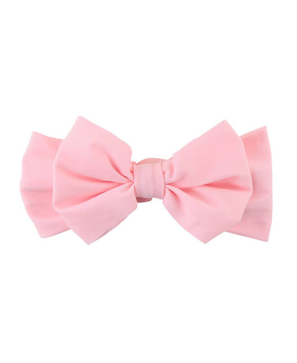Girls' Pink Swim Bow Headband