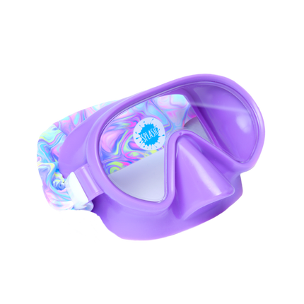 Mask- Pastel Swirl Swim Mask