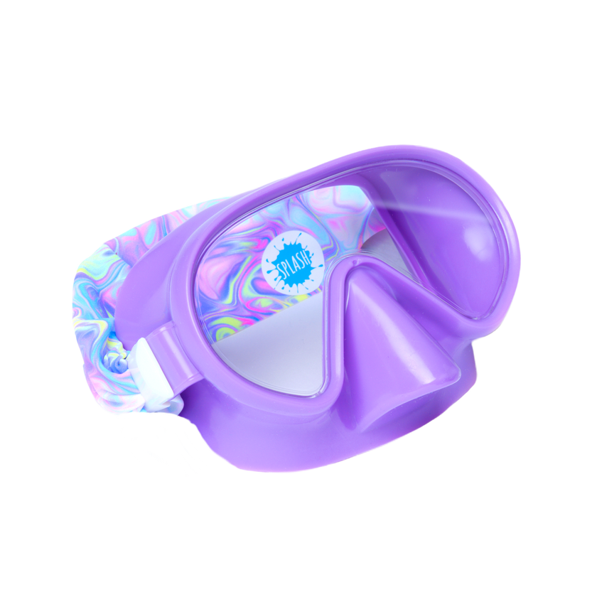 Mask- Pastel Swirl Swim Mask