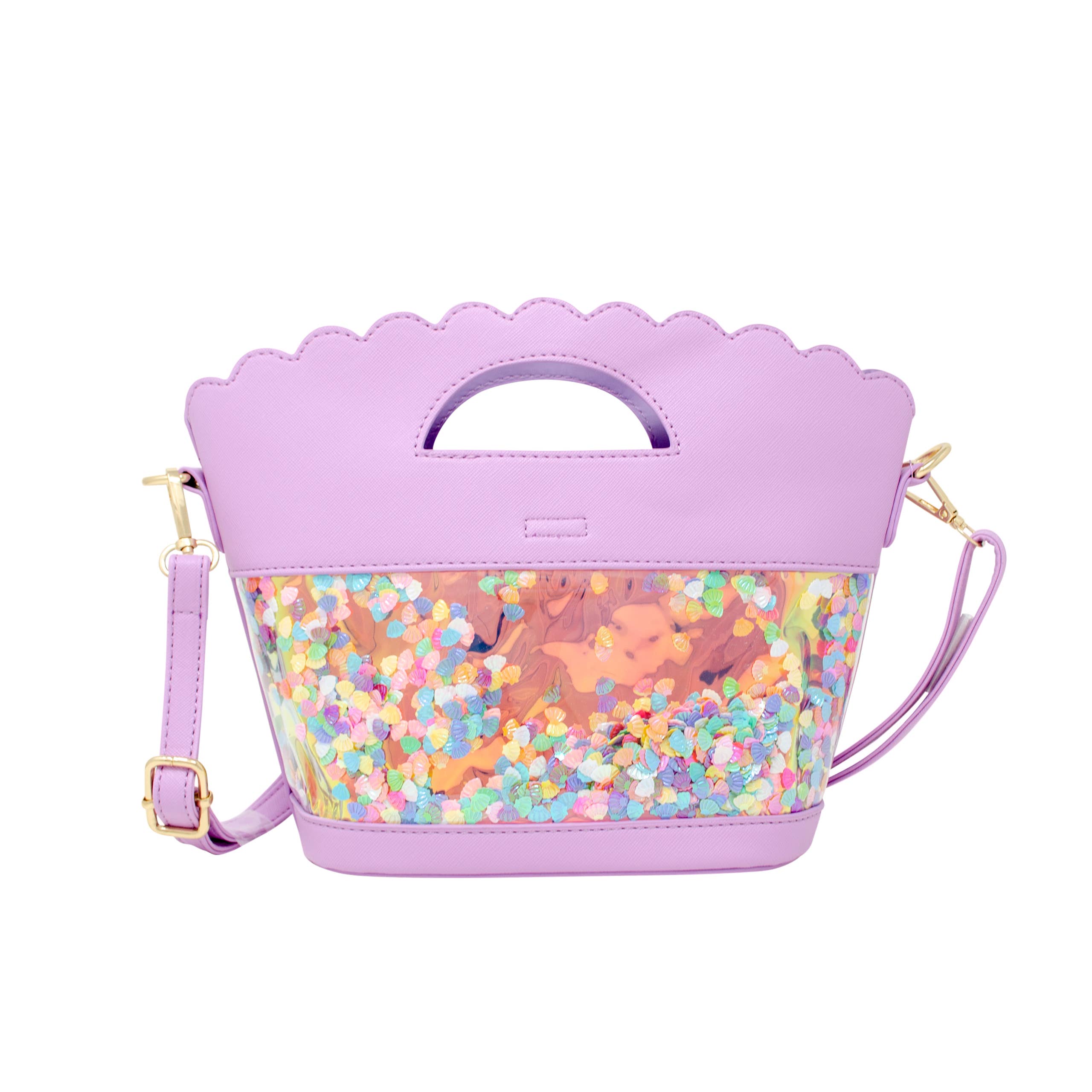 Mermaid Confetti Tote Bag