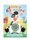 Baby Barnyard - Children's Rattle and Read Interactive Sensory Board Book with Spinning Rattle