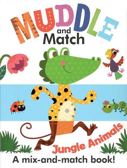 Muddle and Match, Jungle Animals Board Book