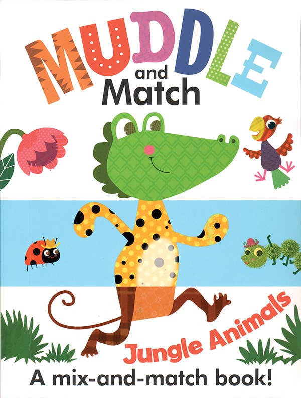 Muddle and Match, Jungle Animals Board Book