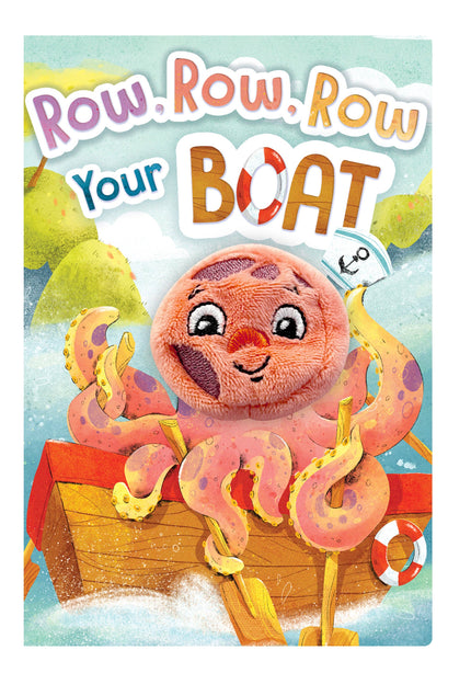 Row, Row, Row Your Boat - Finger Puppet Book