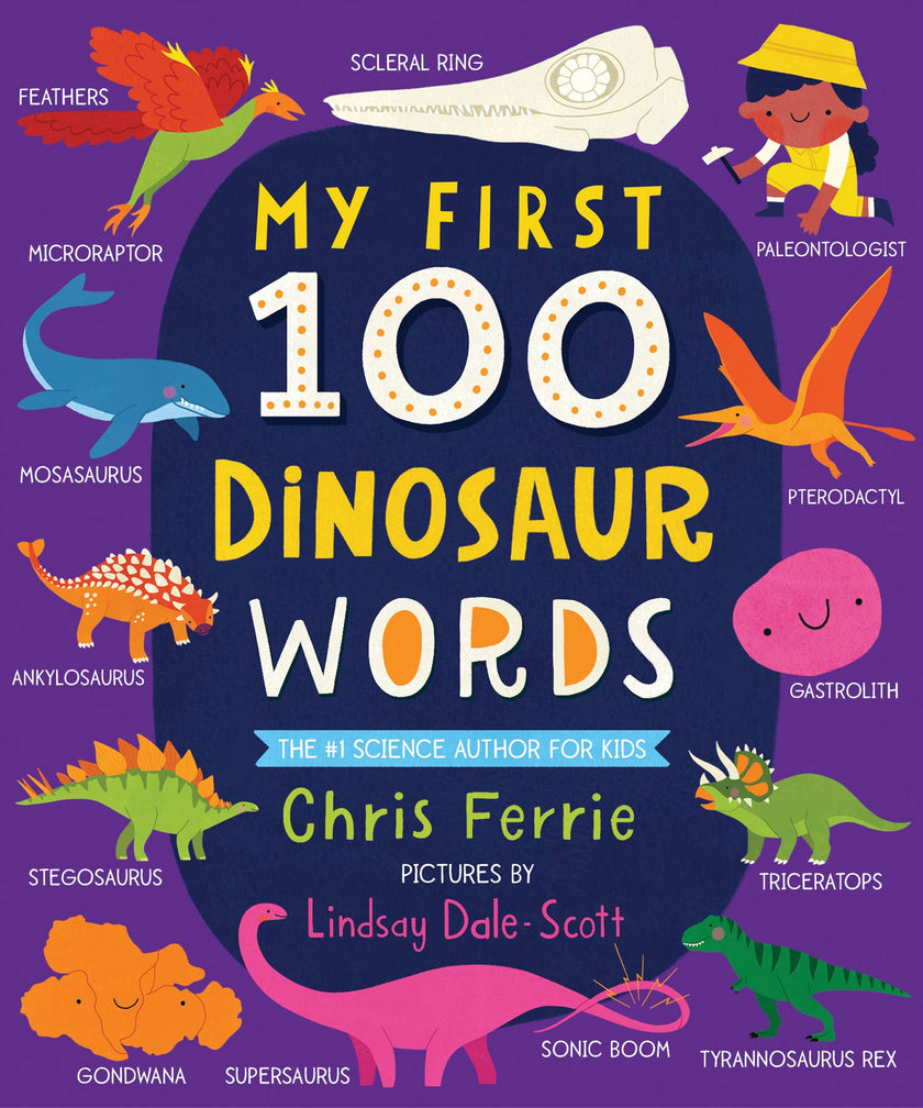My First 100 Dinosaur Words Padded Board Book