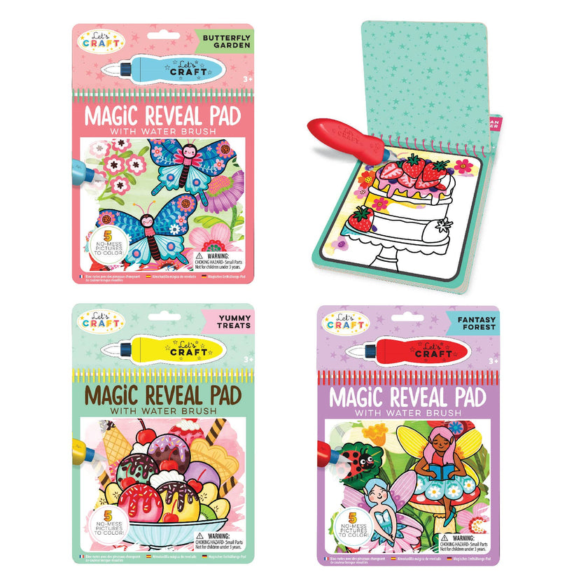 Magic Reveal Pads - Assorted