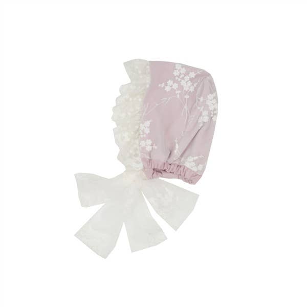 Lilac Mist Baby Bonnet