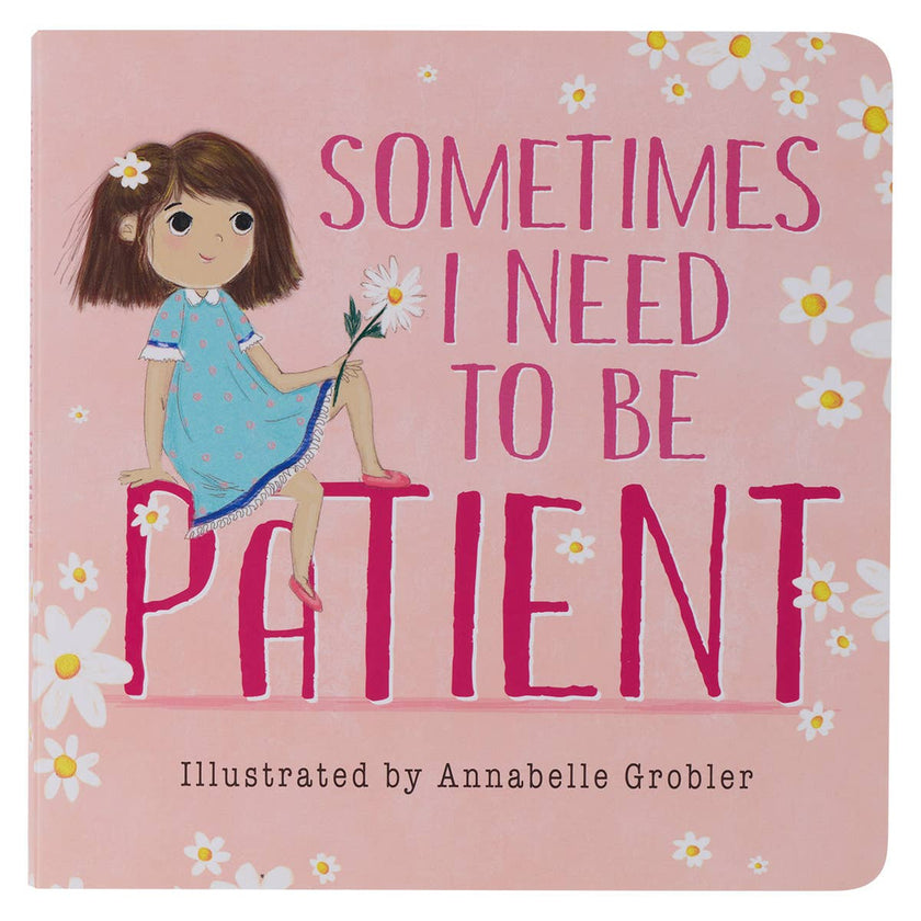 Patience is a hard-earned virtue learned through everyday life lessons. Now, author Katie Kenny Phillips makes teaching patience a little easier with Sometimes I Need To Be Patient—a board book that shows young girls how waiting patiently can be rewarding.&nbsp; The pink hardcover board book features a little brown-haired girl surrounded by white daises patiently seated on the bright pink letters of the title.&nbsp;Sometimes Need To Be Patient&nbsp; The interior laminated board book pages are filled with fu